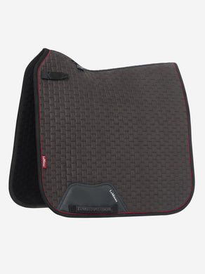 LM Suede Dressage Square Cinder