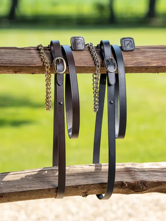 Indlæs billede i Gallery Viewer, LM(F) CORE Leather Trot Up Chain Brown
