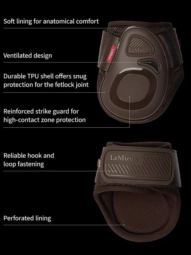 Indlæs billede i Gallery Viewer, LM CORE Compliant Fetlock Boot Black
