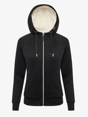 Sherpa Fleeced Lined Hoodie Navy