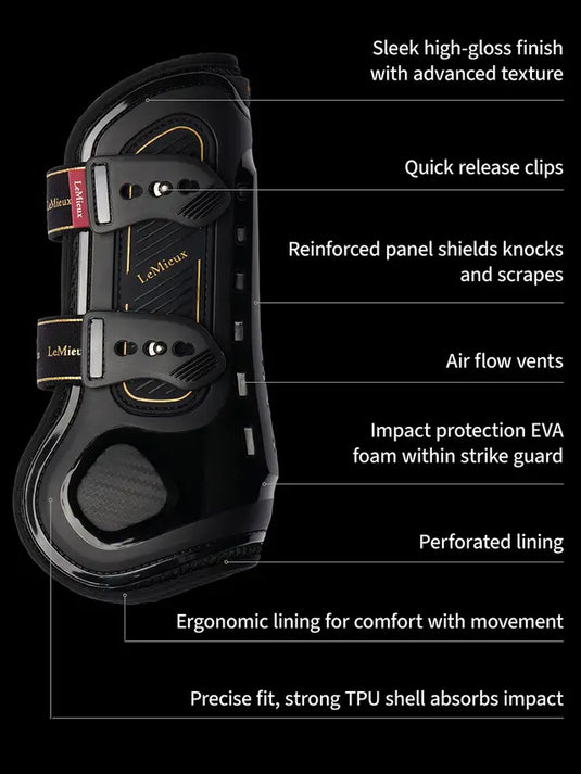 LM(F) CORE Impact Pro Tendon Boot Brown