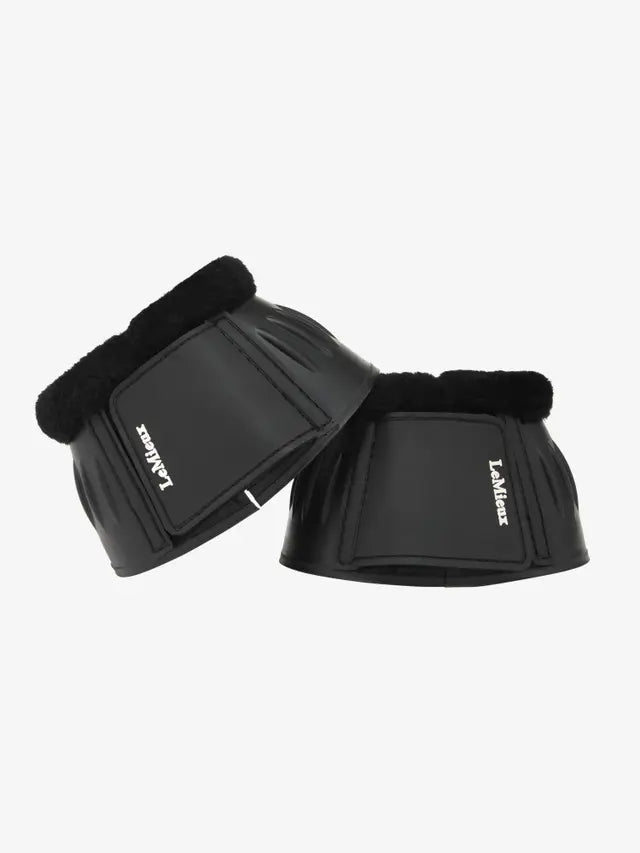 Indlæs billede i Gallery Viewer, LM(F) CORE Rubber Bell Boots with Fleece Black
