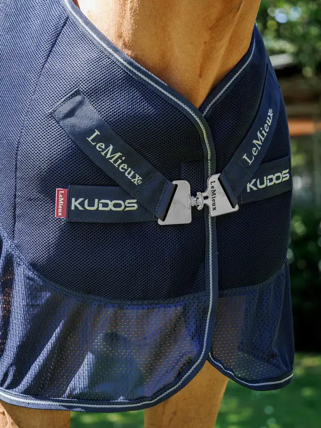 Indlæs billede i Gallery Viewer, LM(F) CORE Kudos Mesh Sports Cooler Rug Navy
