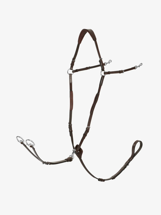 LM(F) CORE Breastplate (D-Ring) Brown/Silver