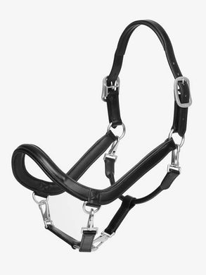 LM Leather Grooming Headcollar Black