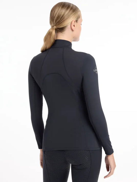 LM CORE Mia Mesh Long Sleeve Base Layer Black