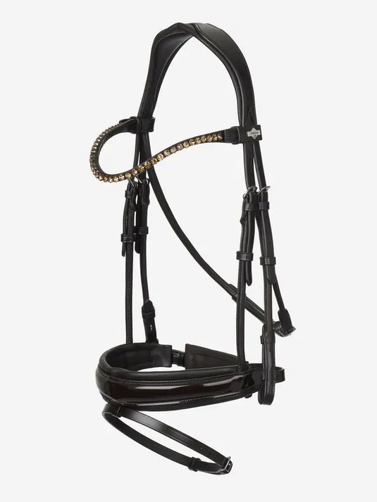 LM(F) CORE Kudos Patent Dressage Bridle Brown