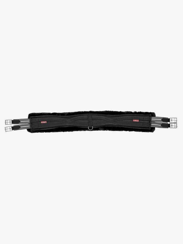 Indlæs billede i Gallery Viewer, LM(F) Fleece Lined Anatomic Girth Black/Black
