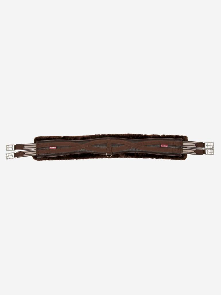 Indlæs billede i Gallery Viewer, LM(F) CORE Fleece Lined Anatomic Girth Brown/Brown
