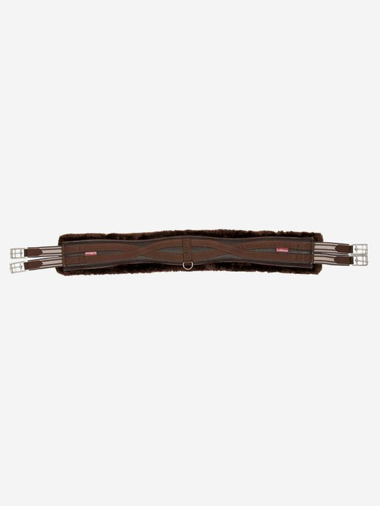LM(F) CORE Fleece Lined Anatomic Girth Brown/Brown