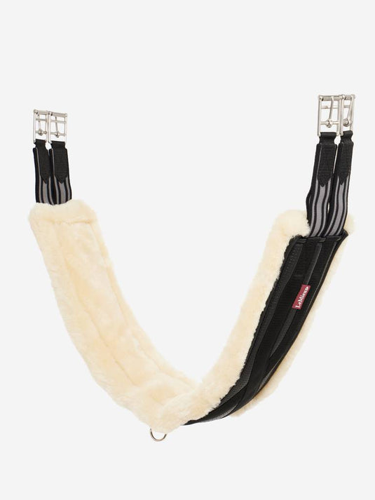 LM(F) Fleece Lined Anatomic Girth Black/Natural