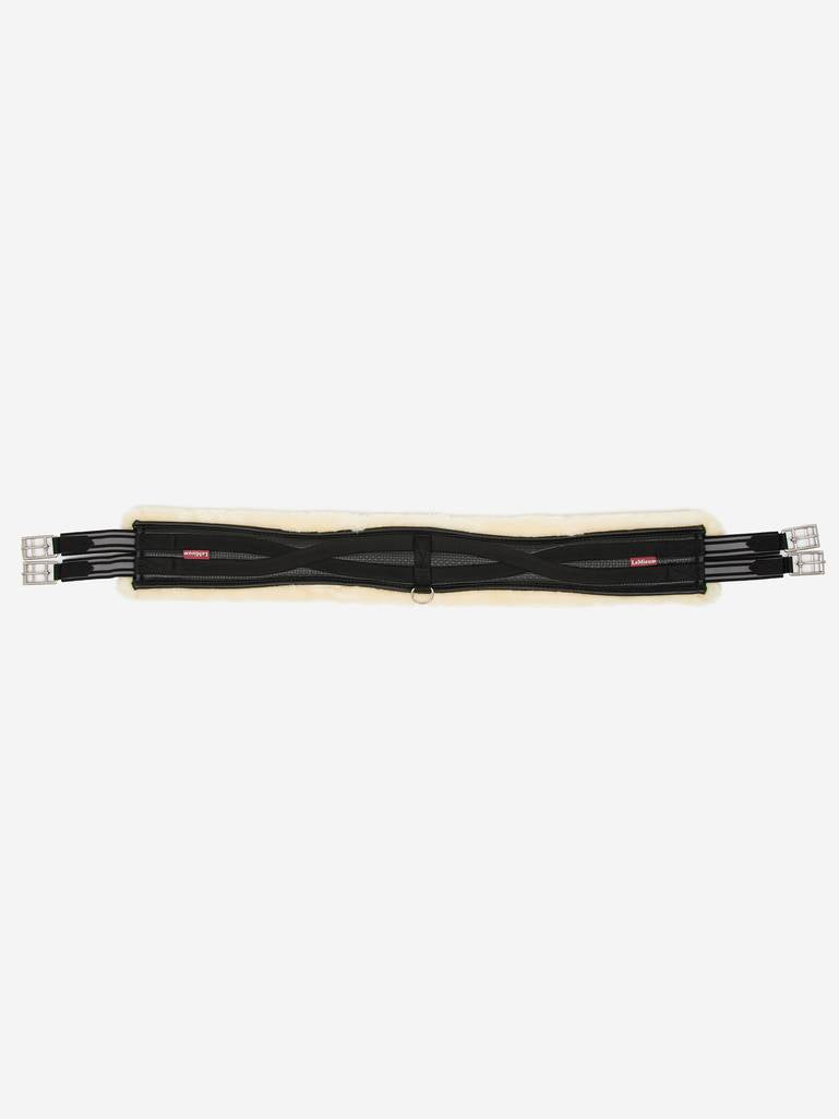 Indlæs billede i Gallery Viewer, LM(F) Fleece Lined Anatomic Girth Black/Natural

