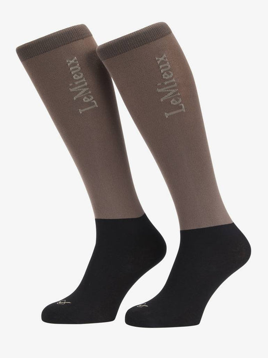 LM Competition Socks 2 pack, Walnut