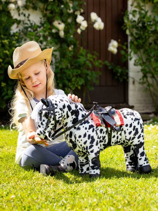 Indlæs billede i Gallery Viewer, LM Toy Pony, One Size, Appaloosa Dakota Black
