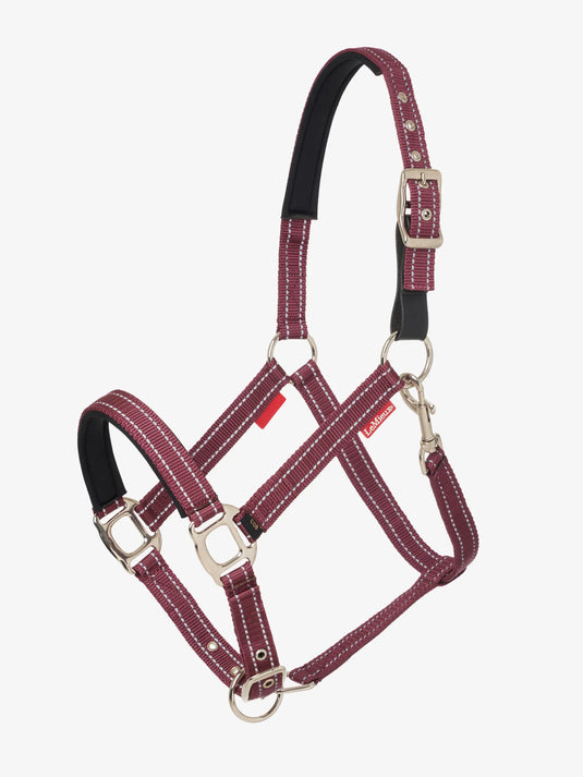 LM CORE Essential Yard Headcollar Burgundy