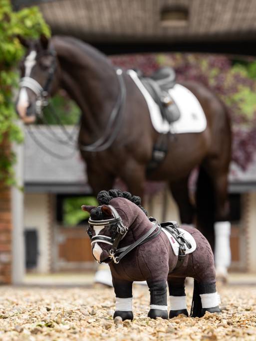 LM Toy Pony Double Bridle Black