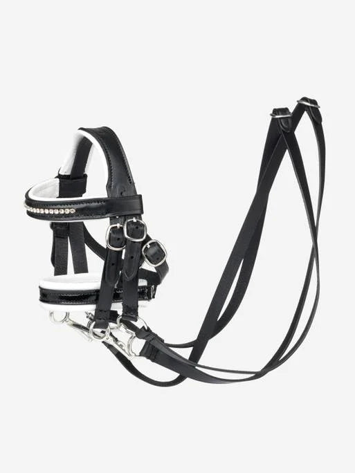 Indlæs billede i Gallery Viewer, LM Toy Pony Double Bridle Black
