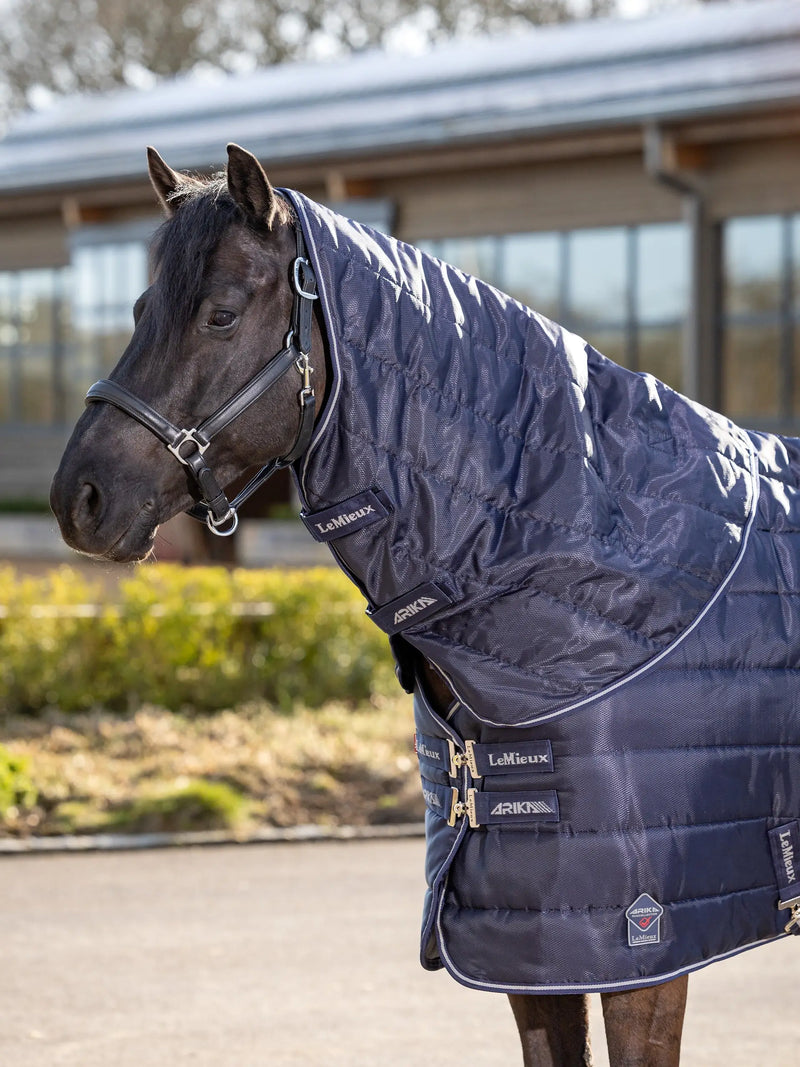 Indlæs billede i Gallery Viewer, LM(F) CORE Arika Stable-Tek Neck Cover 100g Navy
