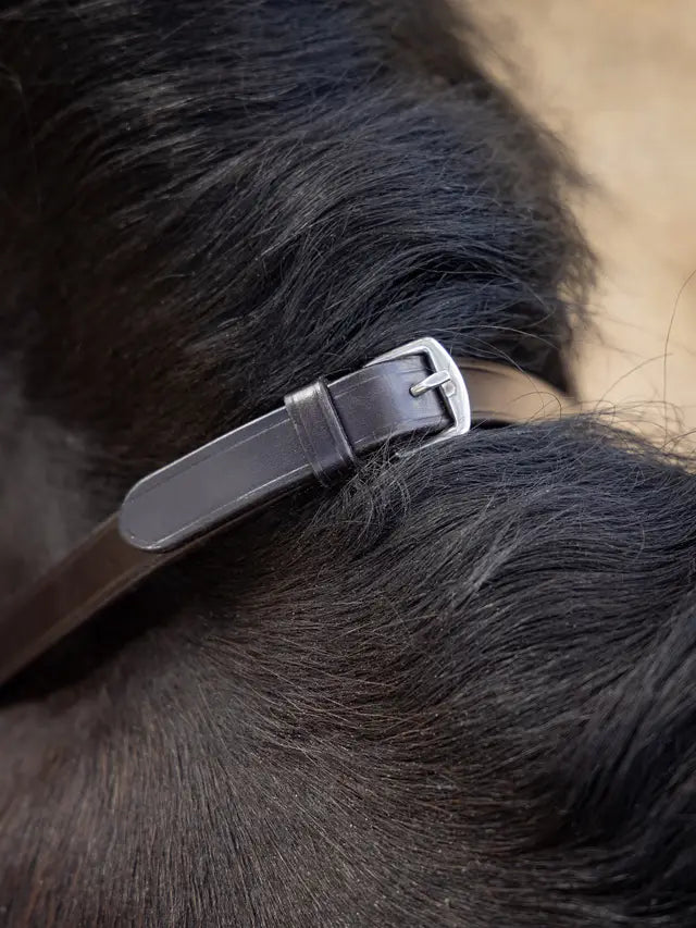 Indlæs billede i Gallery Viewer, LM(F) CORE Magna Grip Rubber Reins Brown/ Silver

