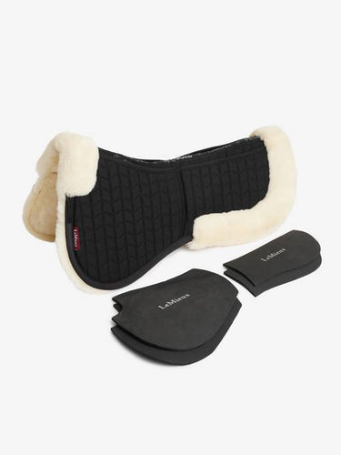 LM Merino+ ProSorb 2 Pocket Half Pad Black/Natural