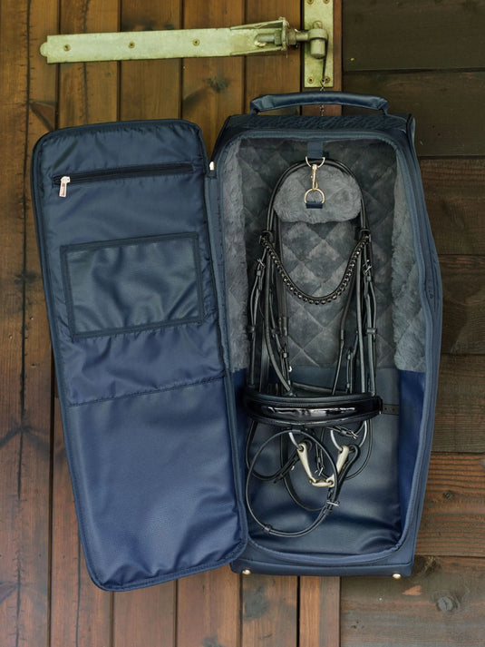 LM Luxe Bridle Bag, Navy