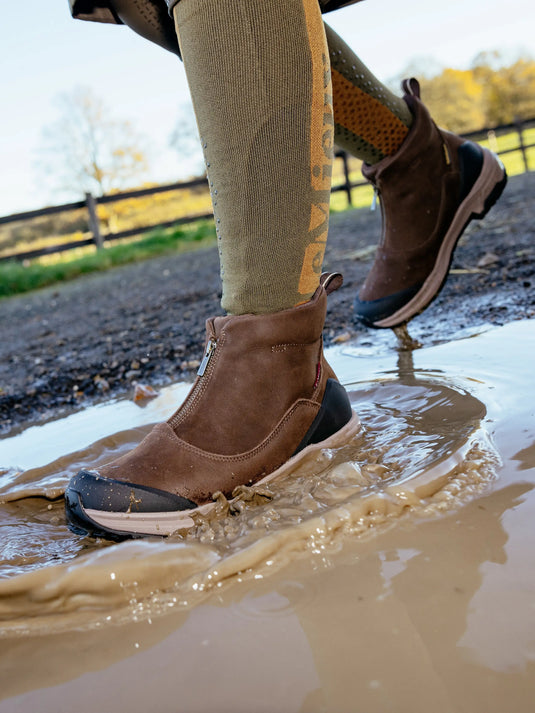 LM Trex Zip Boots, Brun