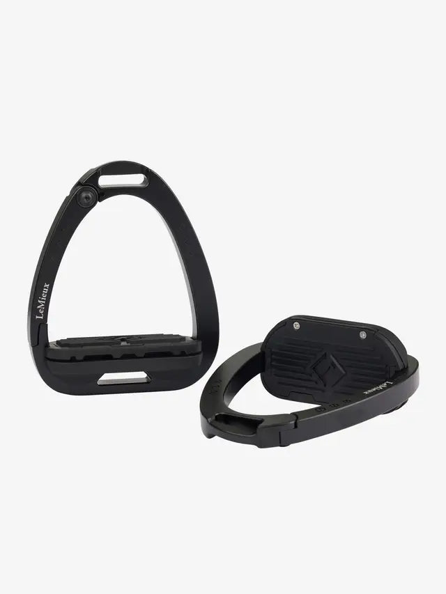 Indlæs billede i Gallery Viewer, LM(F) CORE Junior Vector Balance Stirrup Black
