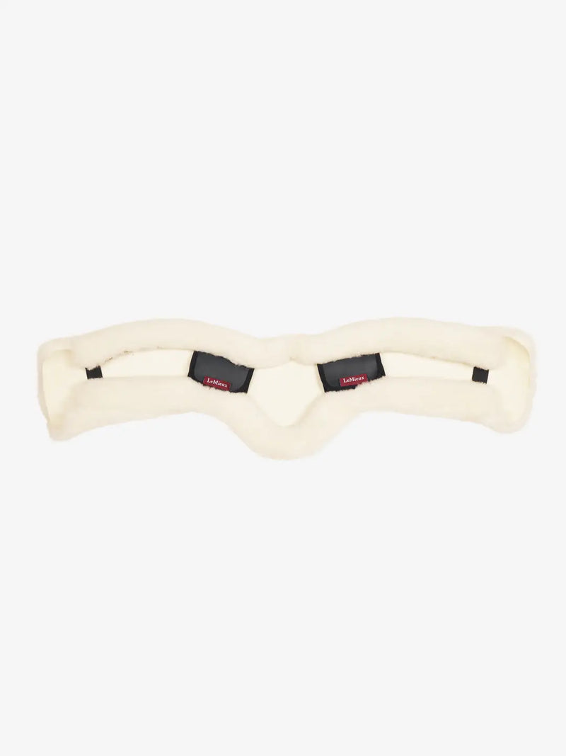 Indlæs billede i Gallery Viewer, LM Merino+ Anatomic Dressage Girth Cover Natural
