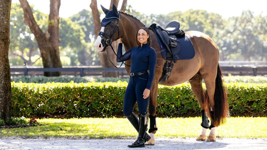 LM CORE Essence Dressage Square Navy