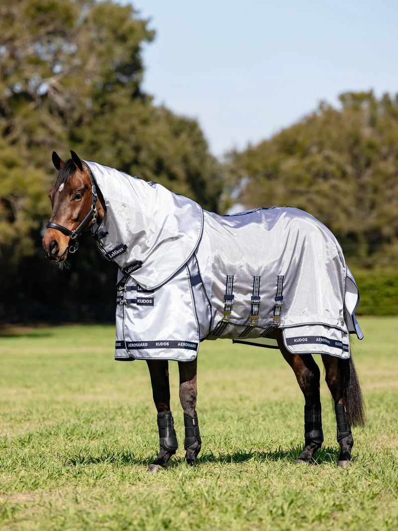 Indlæs billede i Gallery Viewer, LM(F) CORE Kudos AeroGuard Fly Rug Silver
