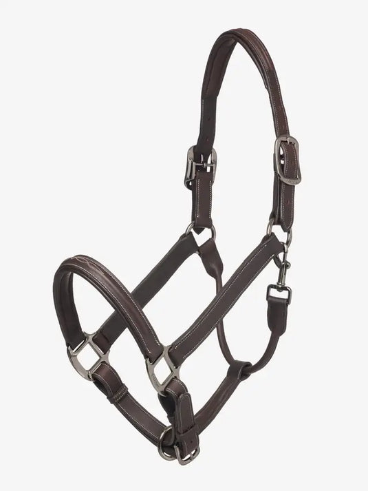 LM(F) CORE Stitched Hunter Headcollar Havana