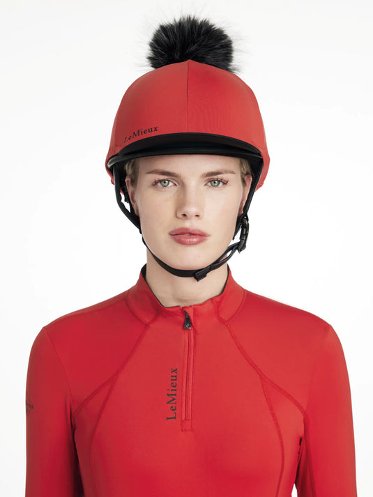 LM Classique Pom Hat Silk Chilli