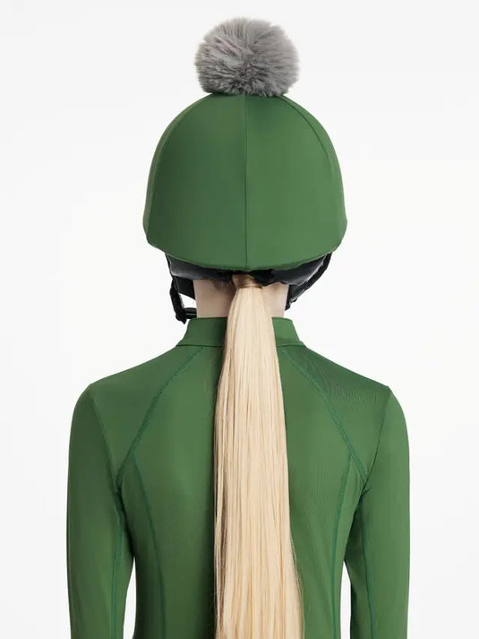 LM Classique Pom Hat Silk Hunter Green