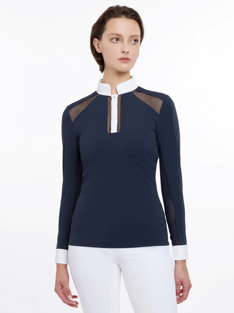 Indlæs billede i Gallery Viewer, LM(F) CORE Camille Long Sleeve Show Shirt Navy
