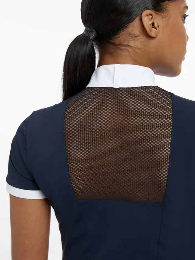 Indlæs billede i Gallery Viewer, LM(F) CORE Camille Short Sleeve Show Shirt Navy
