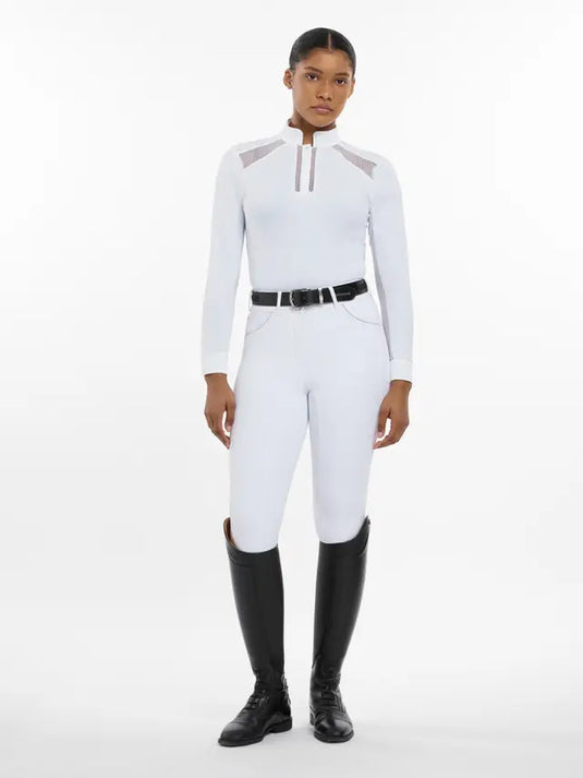 LM(F) CORE Camille Long Sleeve Show Shirt White