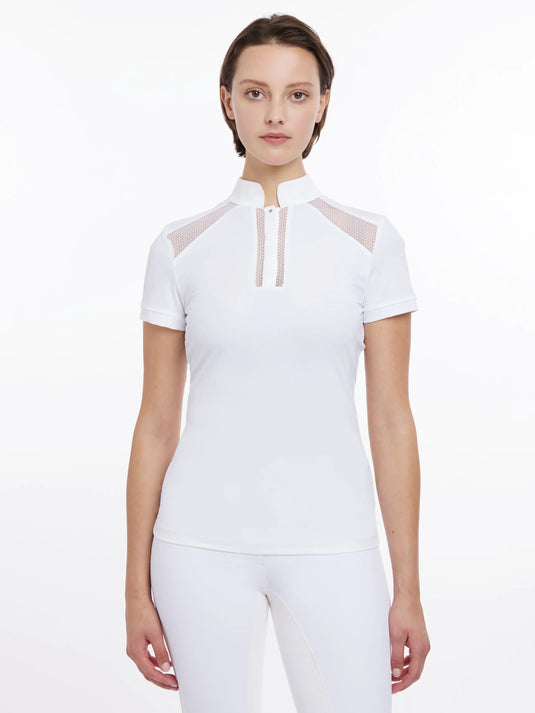 LM(F) CORE Camille Short Sleeve Show Shirt White