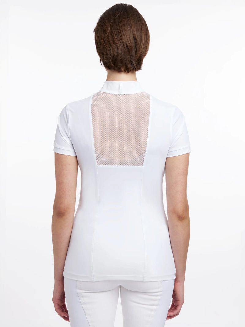 Indlæs billede i Gallery Viewer, LM(F) CORE Camille Short Sleeve Show Shirt White
