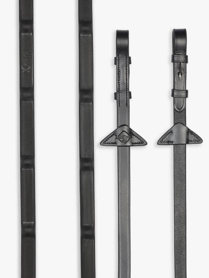 Indlæs billede i Gallery Viewer, LM(F) CORE Ergo Grip Rubber Reins Black
