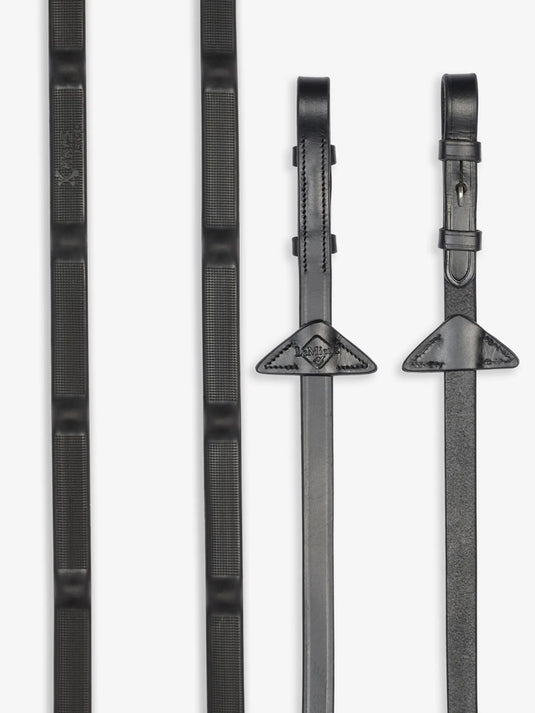 LM(F) CORE Ergo Grip Rubber Reins Black