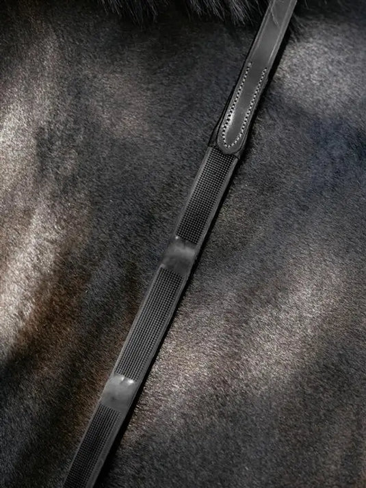 LM(F) CORE Ergo Grip Rubber Reins Black