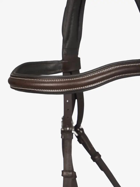 LM(F) Arika Split Noseband Bridle Brown