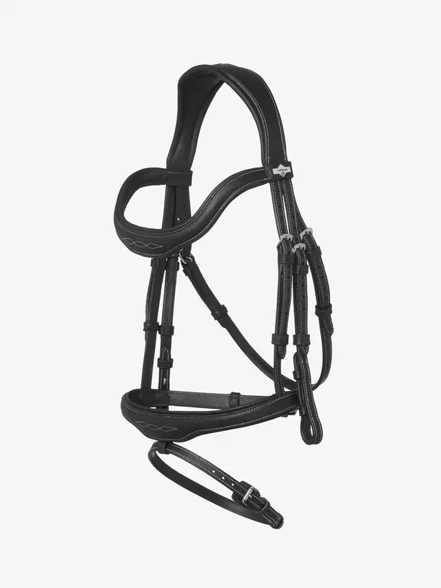 Indlæs billede i Gallery Viewer, LM(F) CORE Kudos Contour Flash Bridle Black
