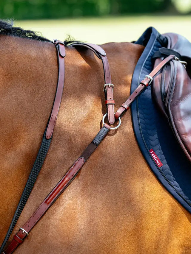 Indlæs billede i Gallery Viewer, LM(F) CORE Breastplate (D-Ring) Chestnut
