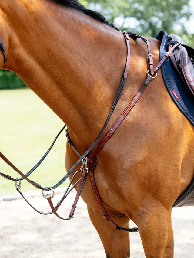 Indlæs billede i Gallery Viewer, LM(F) CORE Breastplate (D-Ring) Chestnut
