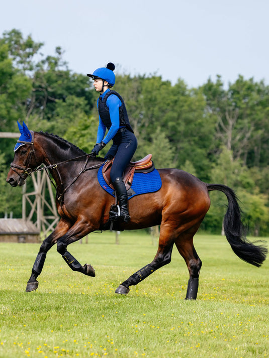 LM Suede Close Contact Square Benetton Blue