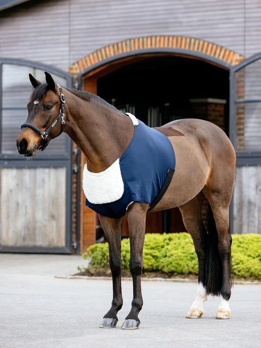 LM(F) CORE Sensitive Anti Rub Bib Navy