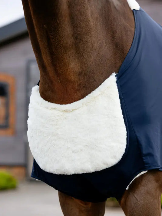 LM(F) CORE Sensitive Anti Rub Bib Navy