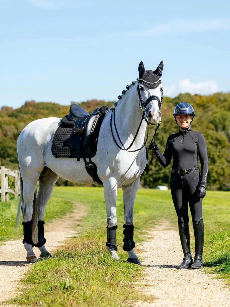 Indlæs billede i Gallery Viewer, LM CORE Suede Dressage Square Black

