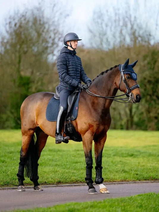 LM CORE Suede Dressage Square Navy